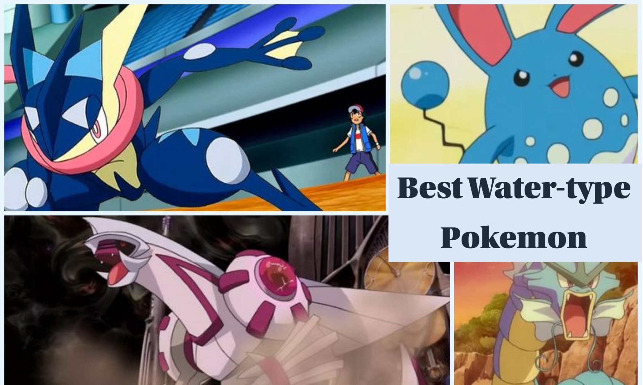 Check Out These Best 6 Watertype Pokemon Optic Flux