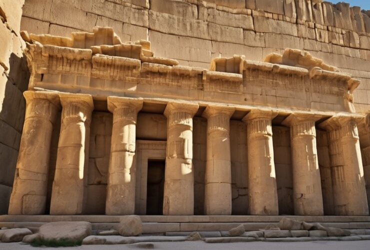 ancient machines moving stones