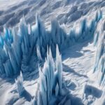 creating a frozen landscape