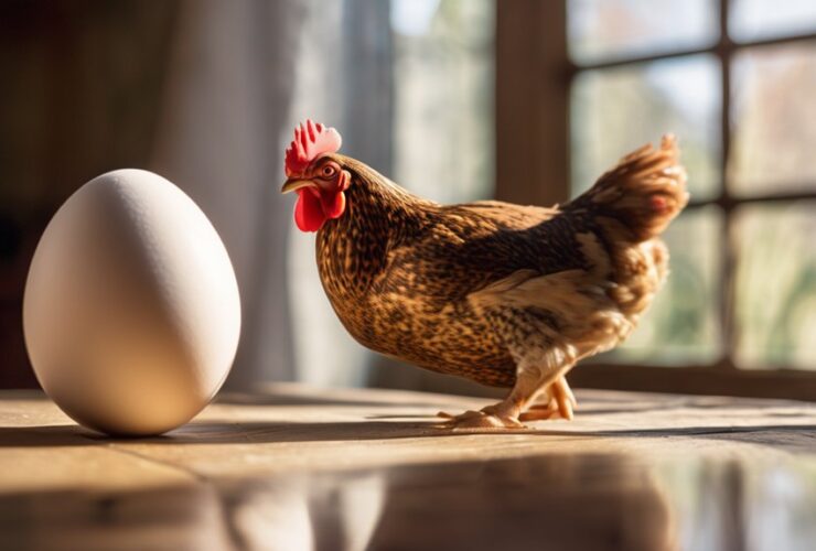 egg precedes chicken evolution