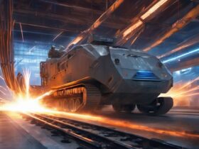 electromagnetic projectile weaponry advancement