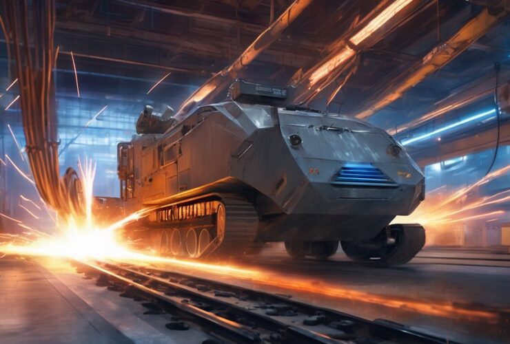 electromagnetic projectile weaponry advancement