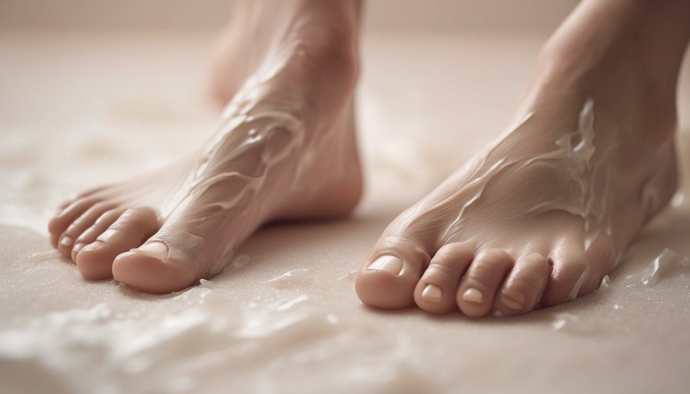 foot mask peeling effects