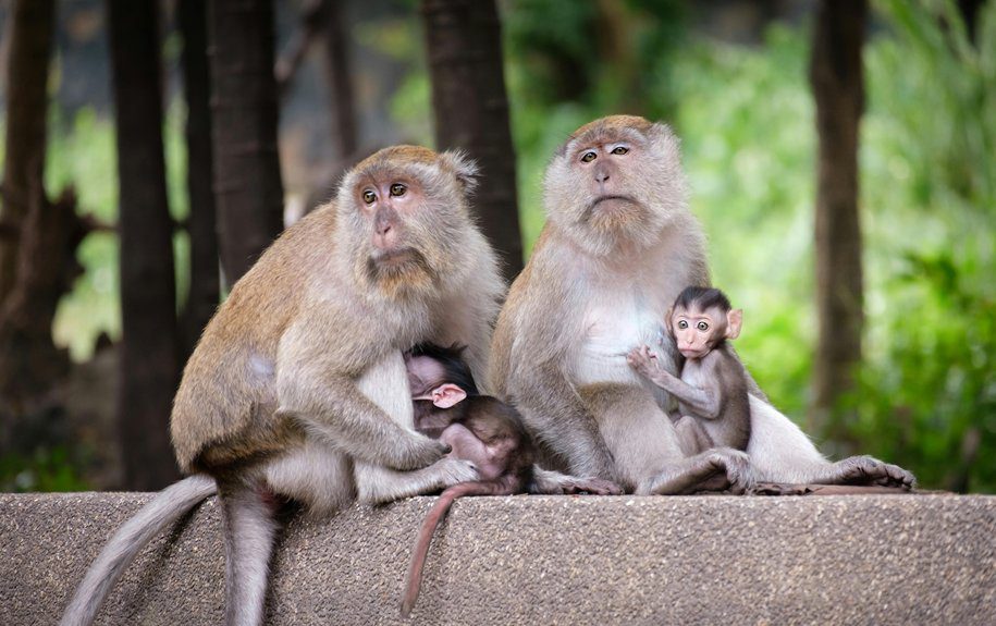 monkey maternal behavior explained