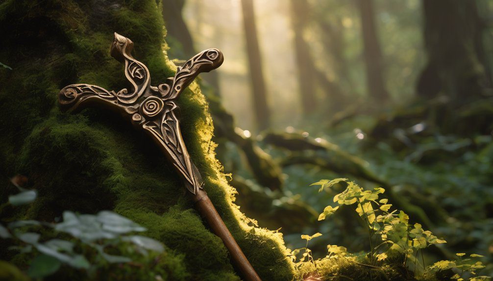 mythical origins of wands