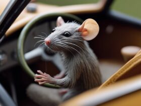 rats learning vehicle navigation