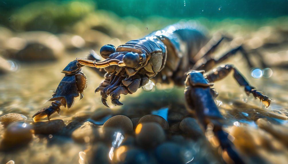 scorpions can hold breath