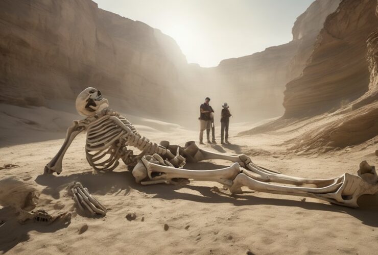 viral giant skeleton discoveries