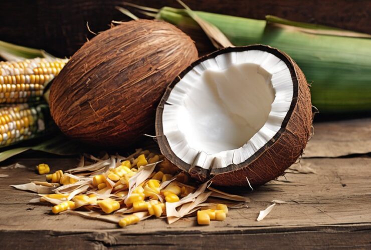 coconut corn husk humor