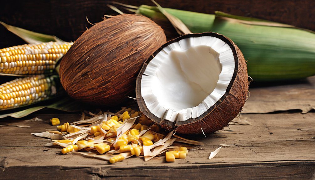 coconut corn husk humor